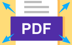 Регулировка размера PDF